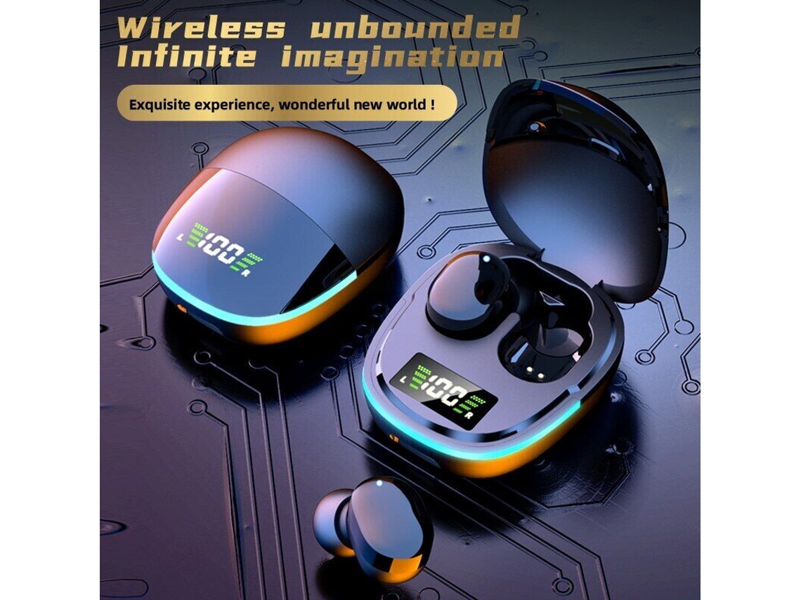 Auriculares Bluetooth True Wireless G9S Sports Led Display Earbuds Noise