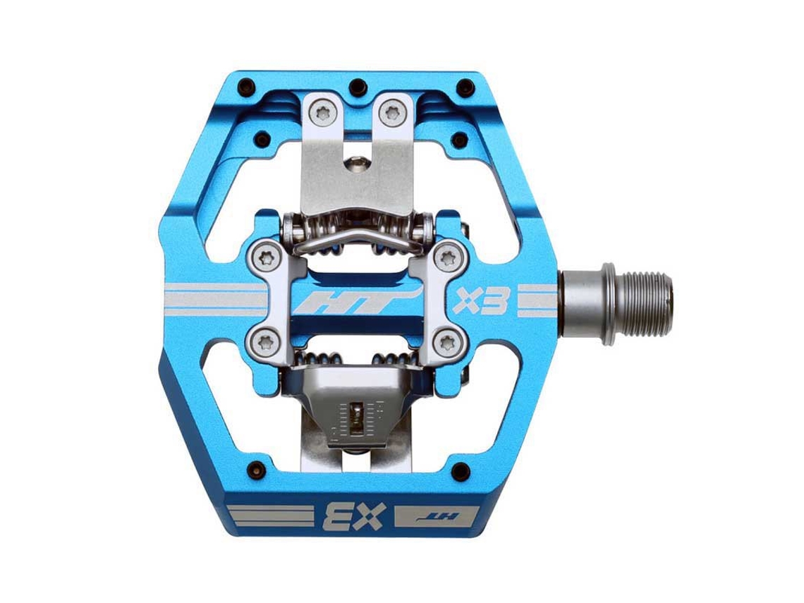 Pedais X3 Prateadoht Components