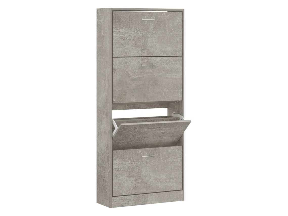 Sapateira Cinzento Cimento MAISON EXCLUSIVE 63x24x147 cm