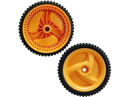 Rodas Rebe de 53 dentes e 195 mm para cortadores de grama Craftsman, Partner, Electrolux e McCulloch Rally.