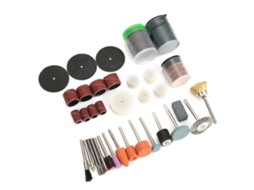 Kit De Acessórios Para Lixadeira 89 Peças Para Polimento, Esmerilhamento E Corte Com Lixadeira Elétrica
