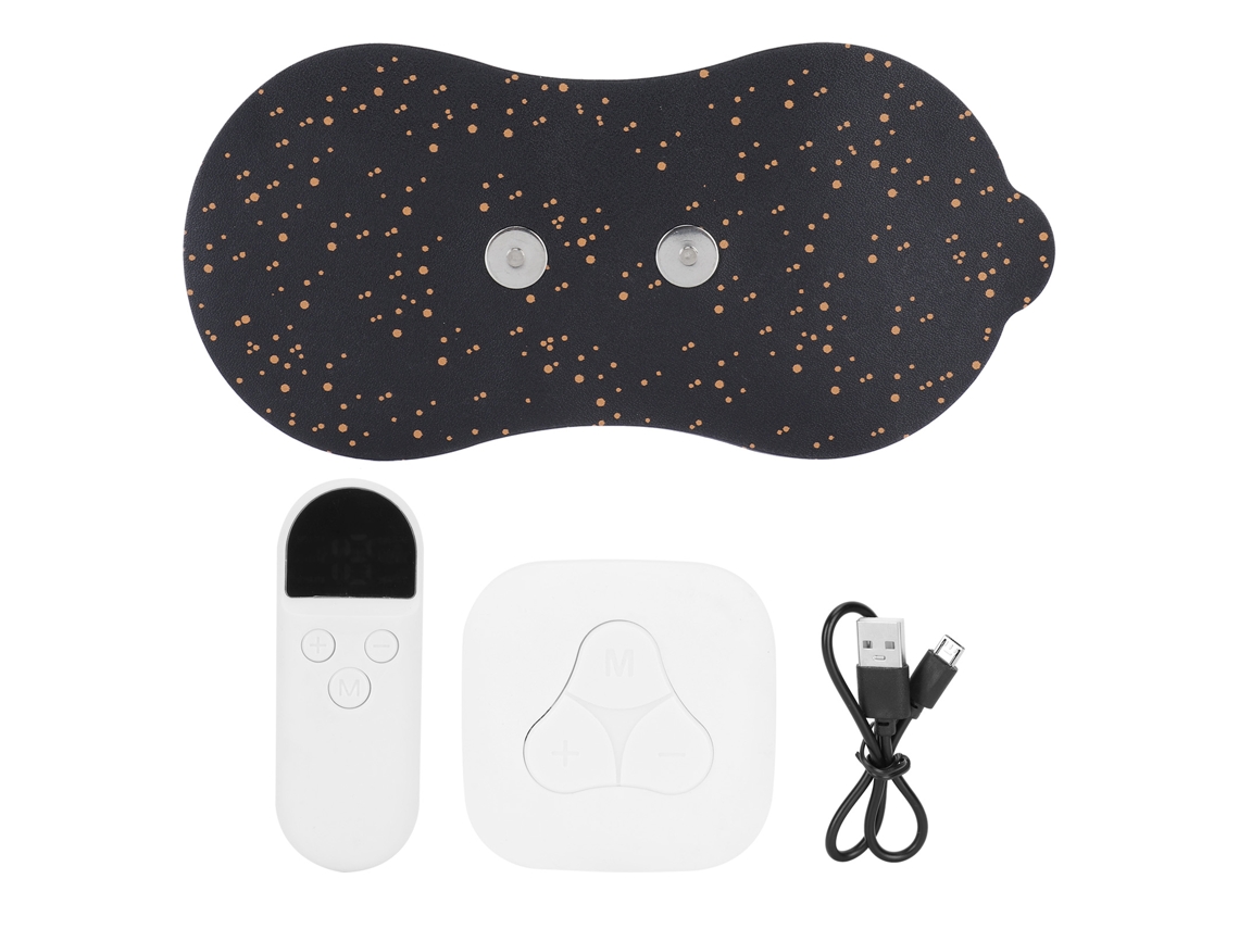 Laxiscreed Patch De Massagem Com Pulsos Elétricos, Controle Remoto, Usb E Led Para Coluna Cervical E Pescoço