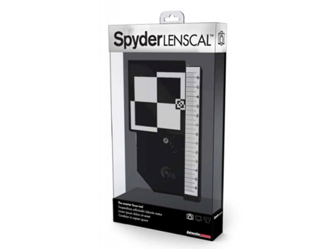 Calibração de lentes DATACOLOR SpyderLensCal