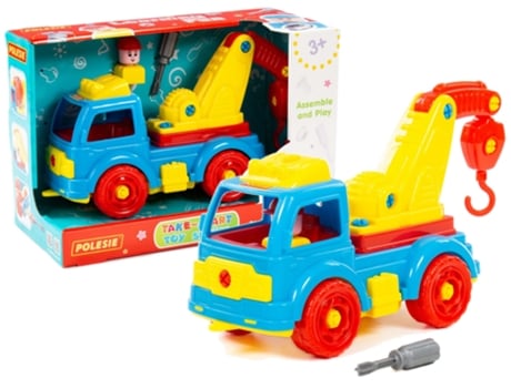 Blocos Diy Para Transporte De Gruas, 38 Peças, 84828 Wader Polesie