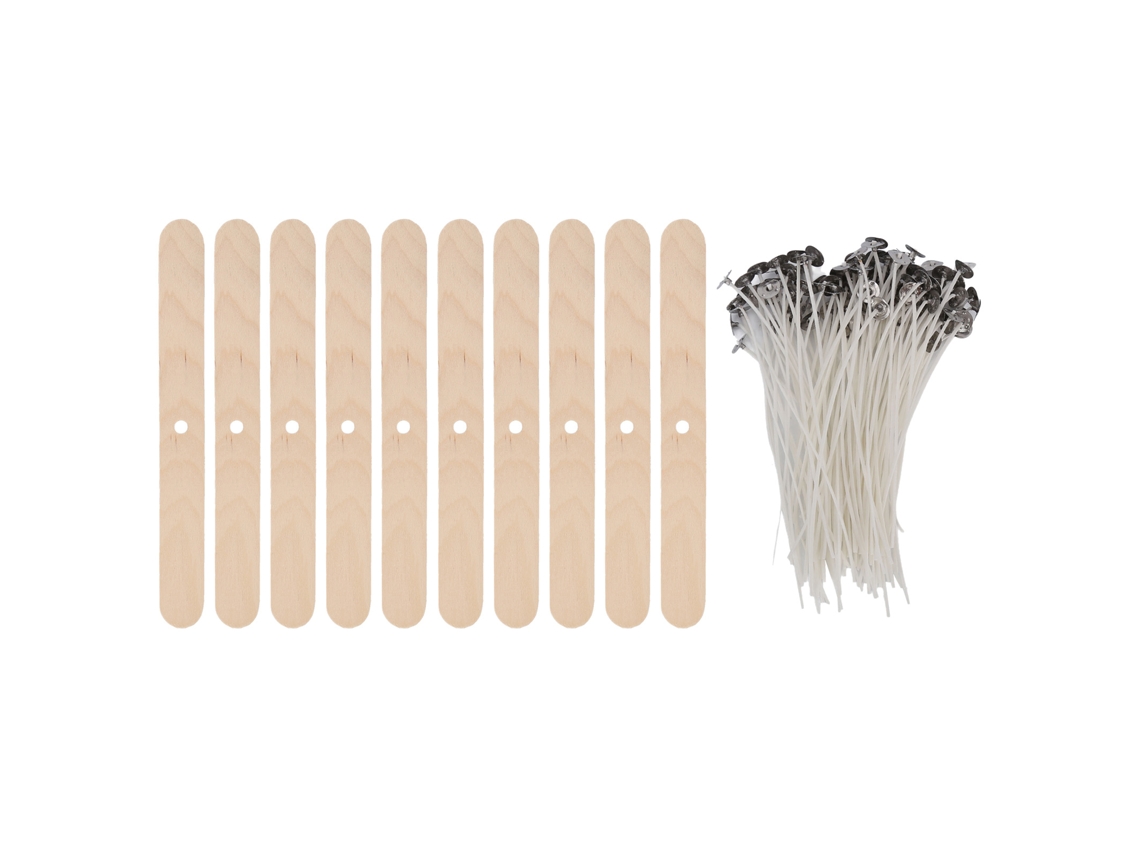 Fitas De Vela Laxiscreed 110pcs De 15cm Com Suportes Para Decoração E Artesanato