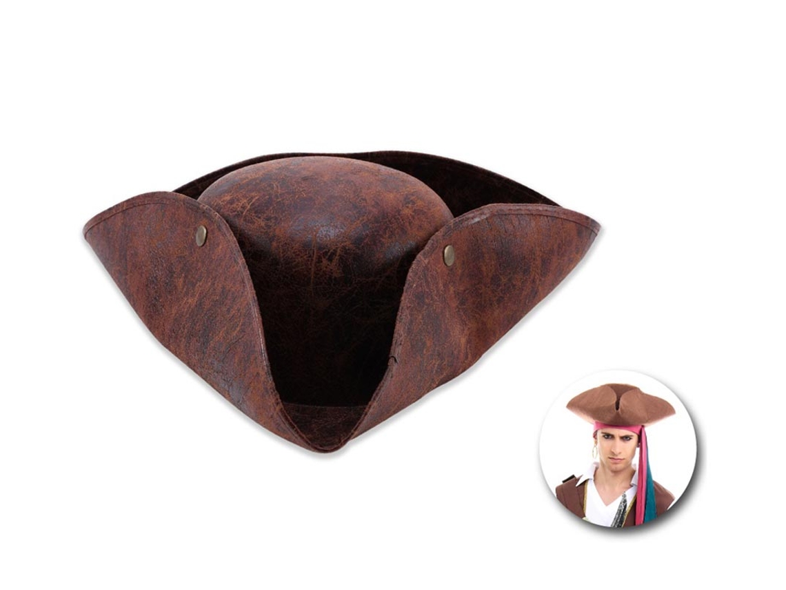 Chapéu pirata pu adulto