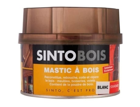 Massa Para Madeira 170ml Branca Sintobois