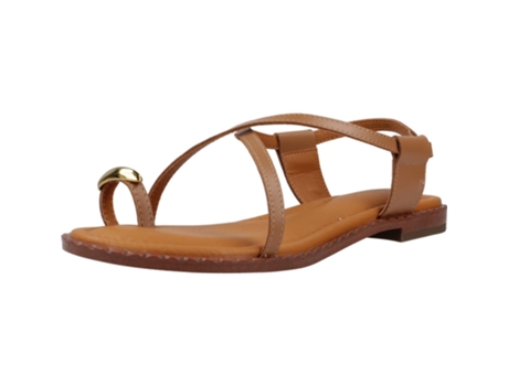 Sapatos De Mulher The Happy Monk Menorca Tecido Castanho (37)