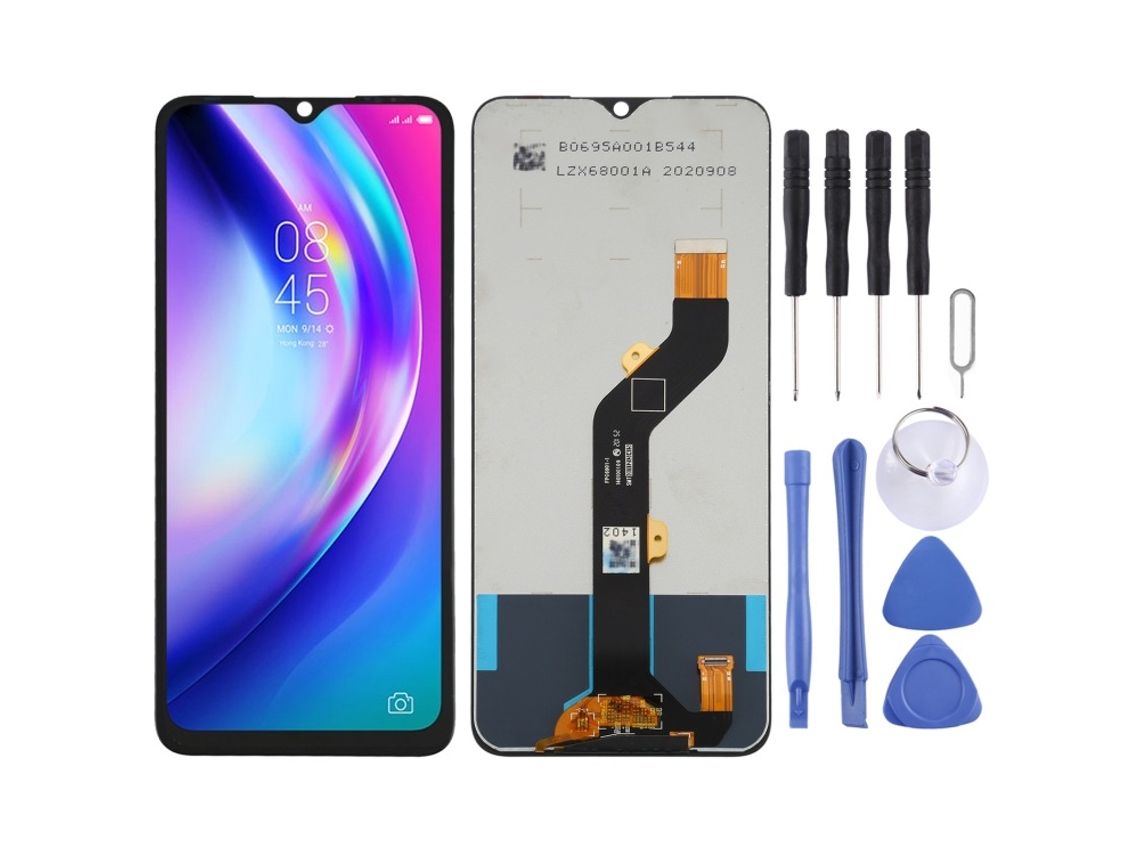 Tela Tft Lcd Para Tecno Pouvoir 4 / Pouvoir 4 Pro Lc7,lc8 Com Digitizer Montagem Completa
