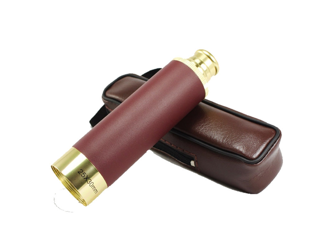 Telescópio Monocular Pirata, Telescópio Portátil De Liga De Alumínio, Dobrável, Monocular Óptico Portátil 25x30 Para Áreas Externas Aquaforge