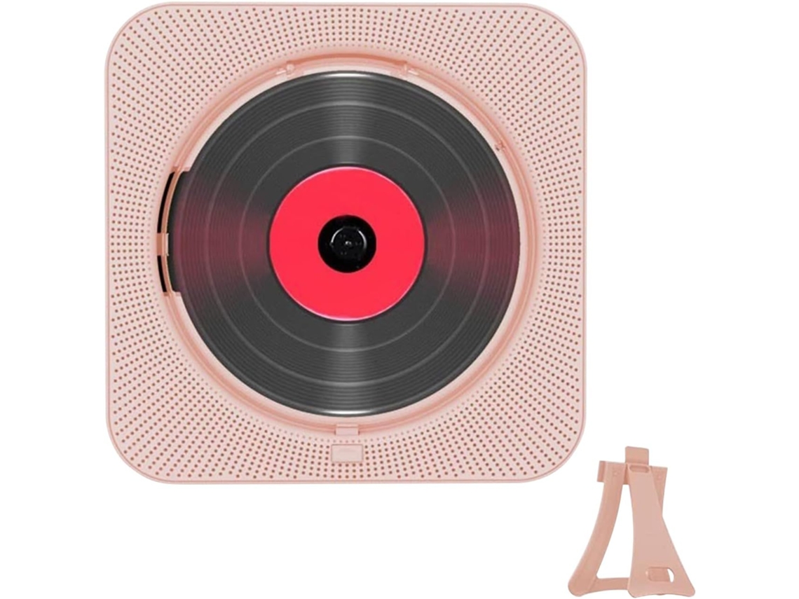 Leitor Cd/cd Recarregável Com Entrada De 3,5 Mm, Leve E Portátil Para Camping E Viagens, Reprodutor De Música