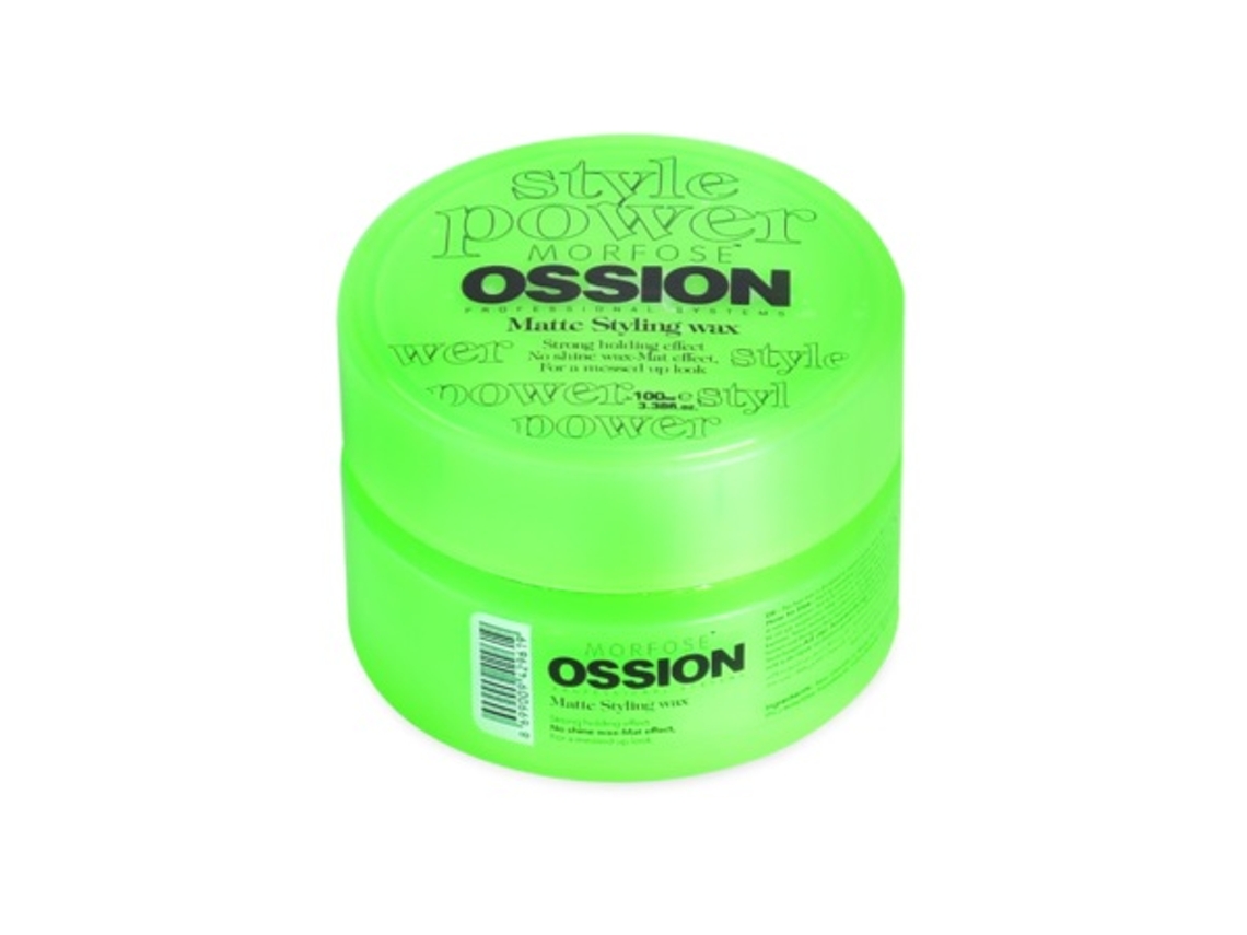 Pro Styling Wax, Matte Texture, Professional Hair Control, 100ml Morfose