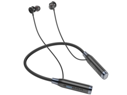 Auriculares Sem Fio Neck Band Sports Tf Card YIZHOOD Magnética Bluetooth Preto