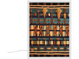 Abajur De Cabeceira Quarto, Tecido Africano Clássico, Pequeno Abajur Quarto, Sala De Estar, Escritório, Sala