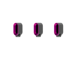 Bocal Modelador de Cachos 3x para Secador Cabelo Airwrap Hs01 Hs05, Pré estilização, Acessórios Ond Ulação Cachos. GOKOCO