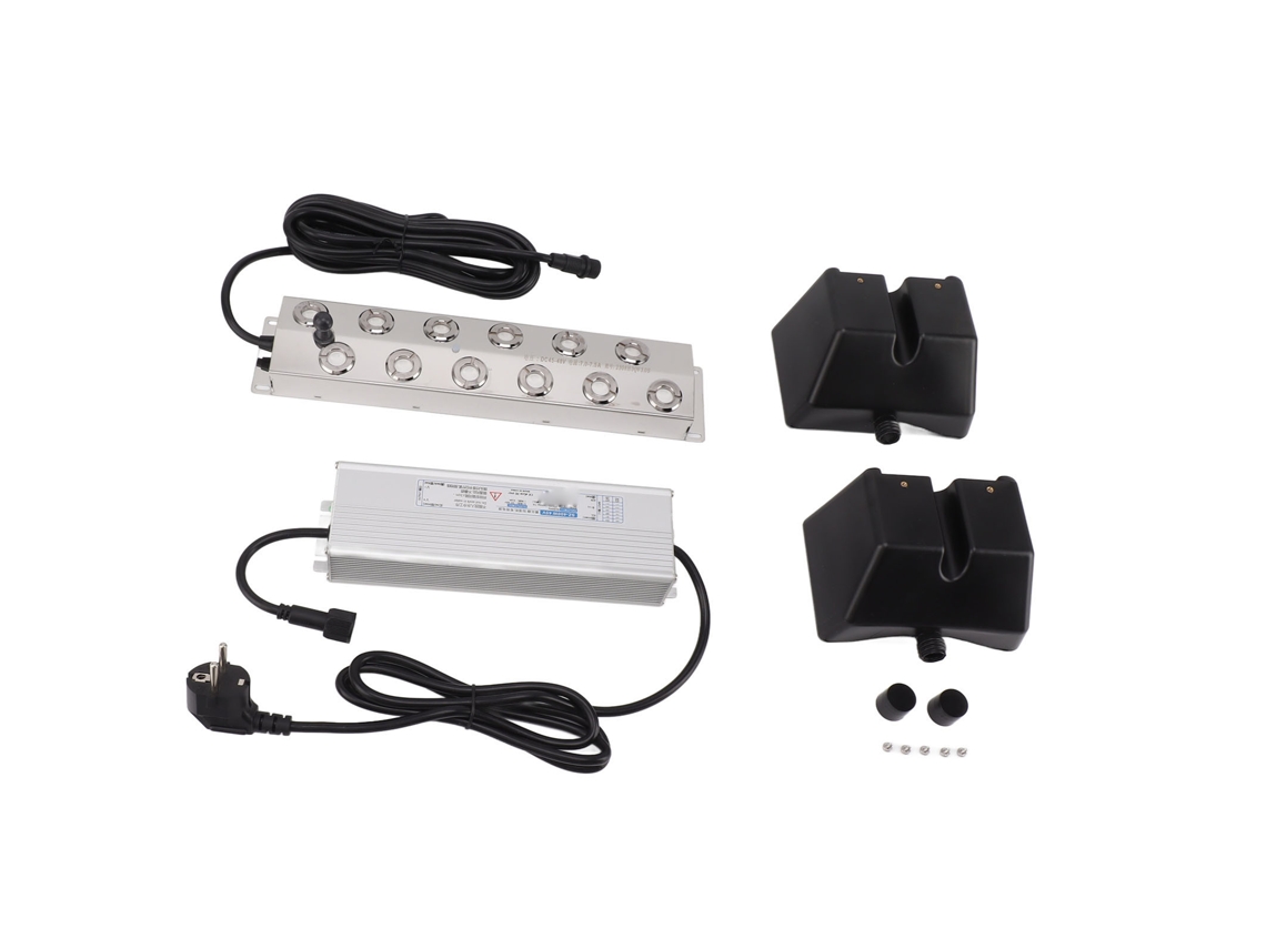 Neblina Ultrassônica 400w 12 Cabeças Ip67 Jardim 220v