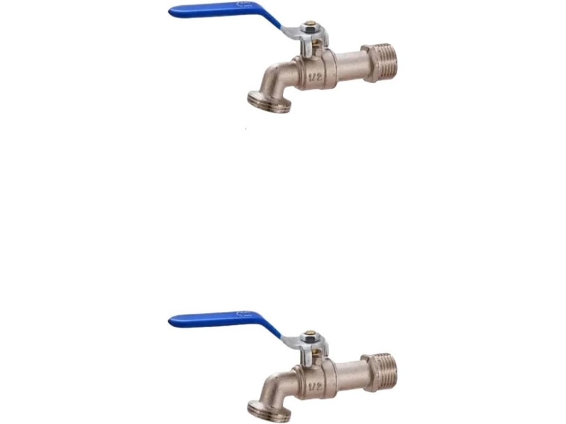 Torneiras De Jardim Industriais E Domésticas Em Liga Zinco Azul Com