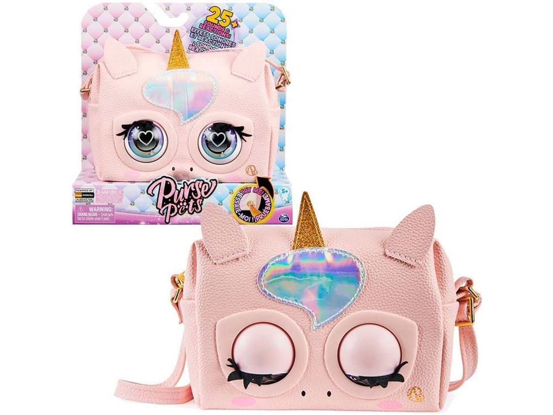 Boneca SPIN MASTER Purse Pet Bolso Interactivo Unicornio (Idade Mínima 5 Anos) Worten.pt