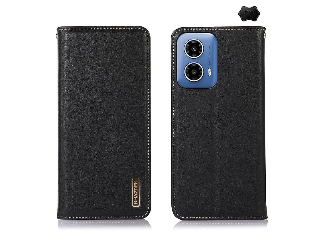 Capa Para Celular Motorola Moto G34 Em Pu Nappa