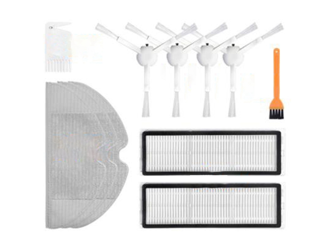 Hepa filtro principal escova lateral para xiaomi mijia 1c 1t stytj01zhm acessórios aspirador de pó