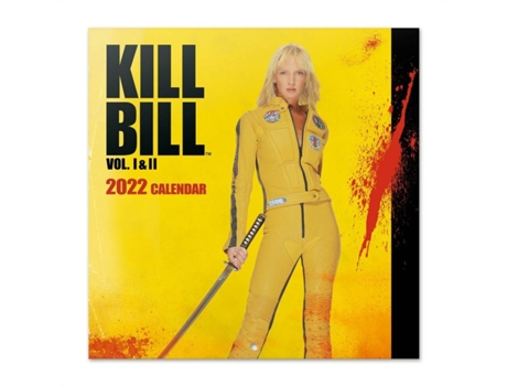Calendário ERIK EDITORES 2022 30X30 Kill Bill