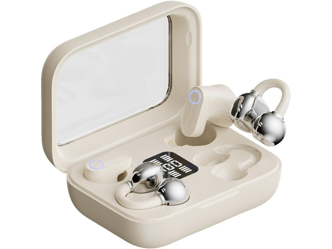 Ouvidores Bt Doubles Para Esporte, Ouvintes De Música Sem Bluetooth Intra - Auriculares + Com Clip D ' Oreille