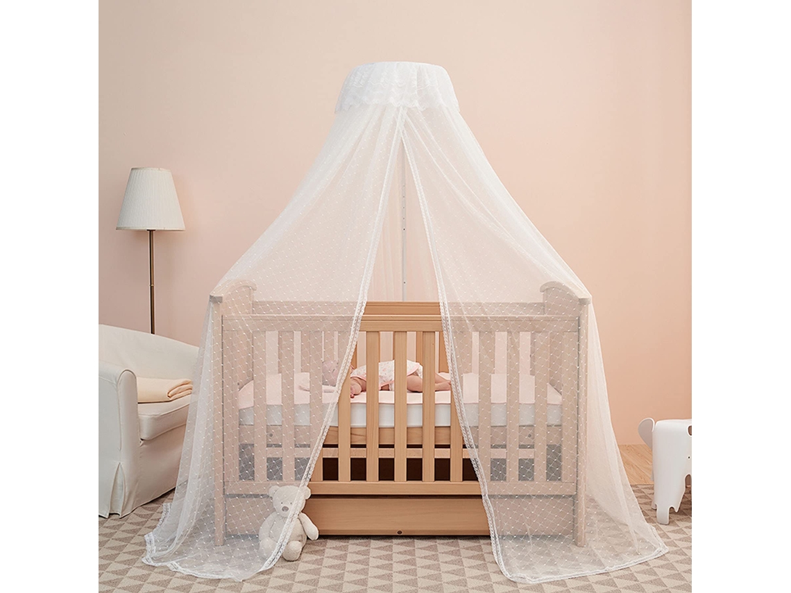 Dossel para Cama de Bebê com Suporte Ajustável com Clipe, Rede para Berço de Bebê, Tenda para Pendurar, Cortina de Cúpula, Rede Transparent EHSTMIND