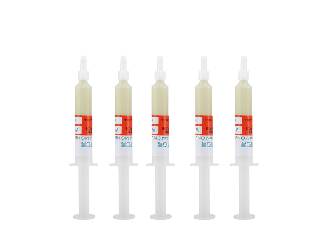 Pasta De Polimento De Diamante 5pcs/conjunto Composto Abrasivo Para Retificação De Tubo Agulha W0.510000