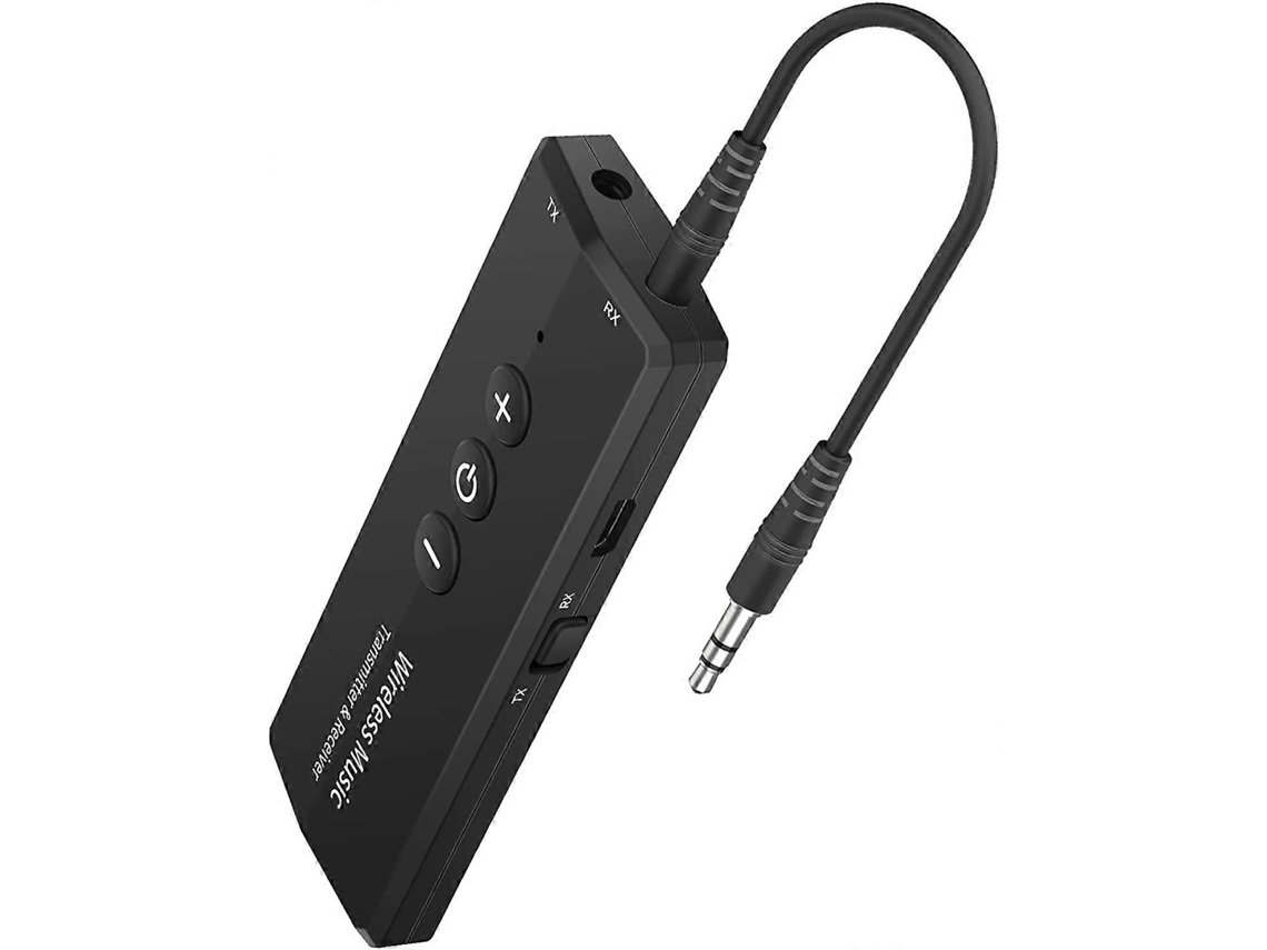 Transmissor E Receptor Bluetooth 5.0 3 Em 1, Adaptador De Áudio Sem Fio Portátil, Adaptador Aux Bluetooth Recarregável Com Entrada Aux De 3,5 Mm Para