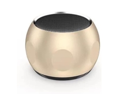 Coluna Bluetooth YIZHOOD Ouro