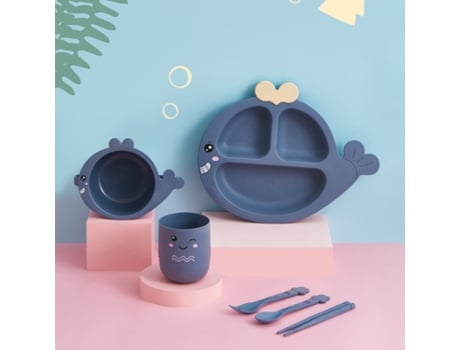 Geyecete Lancheira Infantil Bento 6 Pcs