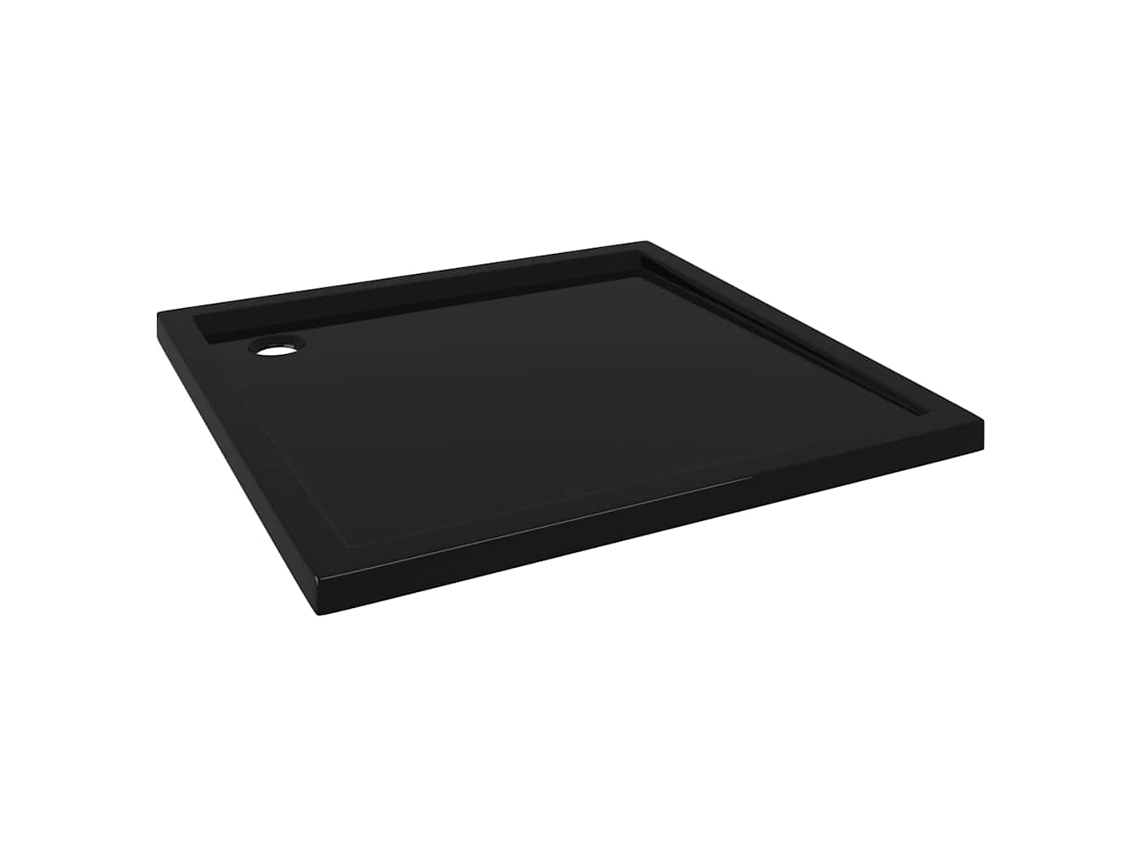 Shower Base Tray, Shower Base Trays Vidaxl Preto Fibra De Vidro (90 X 90 Cm)
