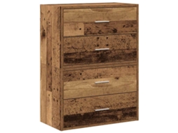 Cabinet, Cabinets Vidaxl Marrom Madeira Processada (n/a)