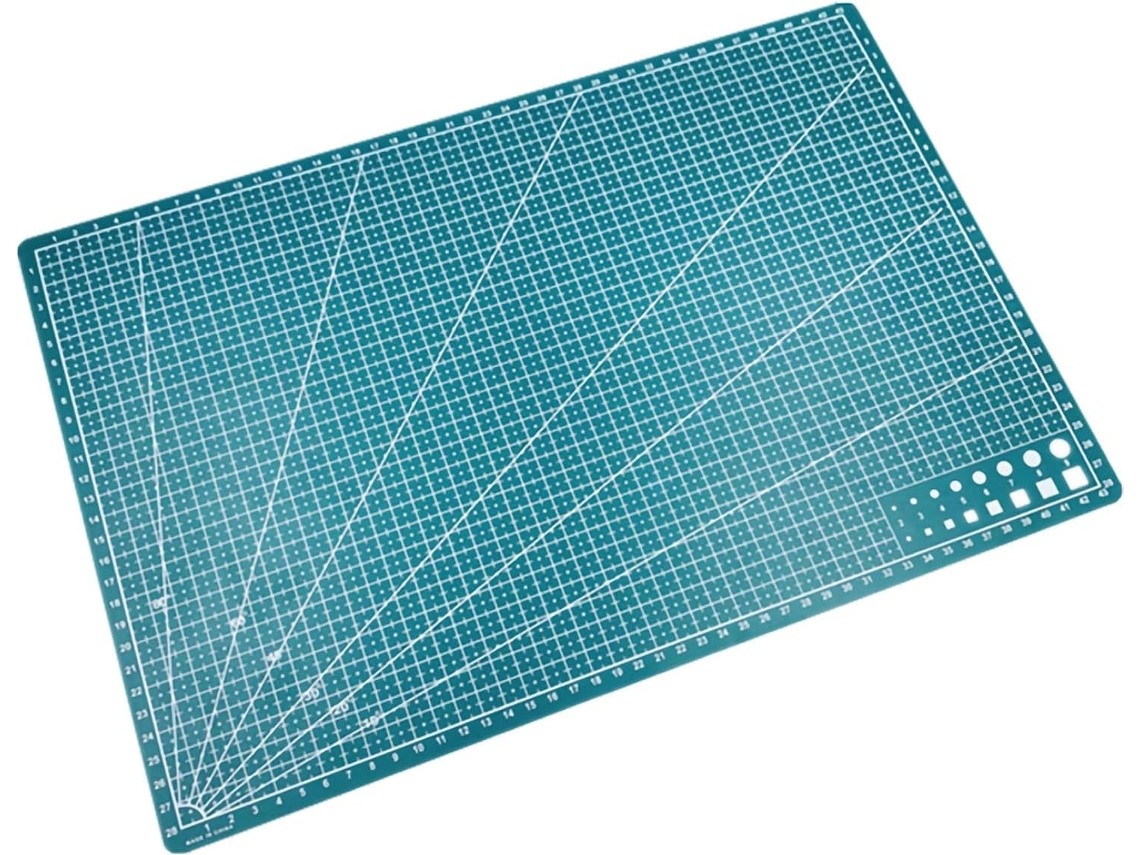 Base De Corte Auto-regenerativa, Material Arte , Com Linhas Grade