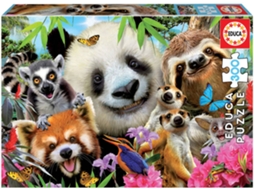 Puzzle EDUCA Junior 300 A Selfie (Idade Mínima: 6 Anos - 300 Peças)