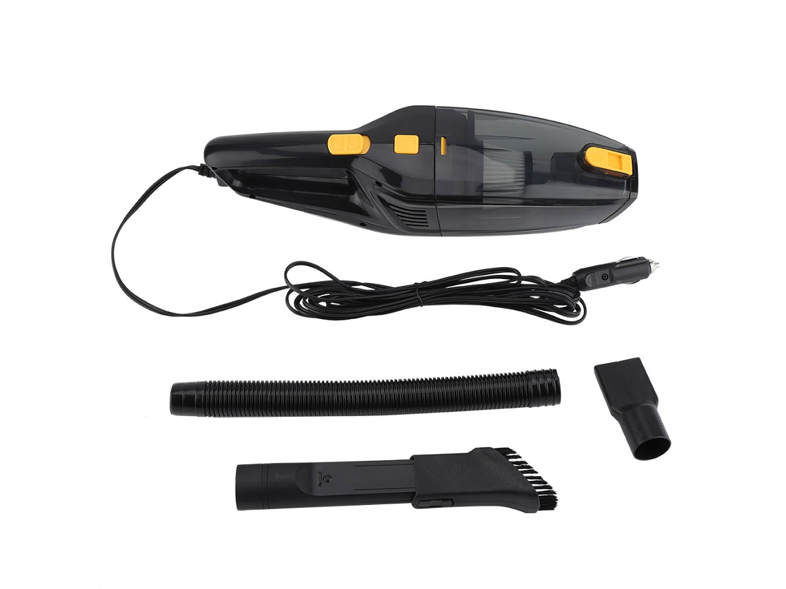 Aspirador Portátil Laxiscreed 12v Para Carro, Pó E Água, Compacto E De Mão Com Esvaziamento Fácil