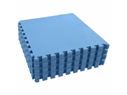 Conjunto 24 Tapete Para Piscina Vidaxl Azul Espuma (8,64 ㎡)