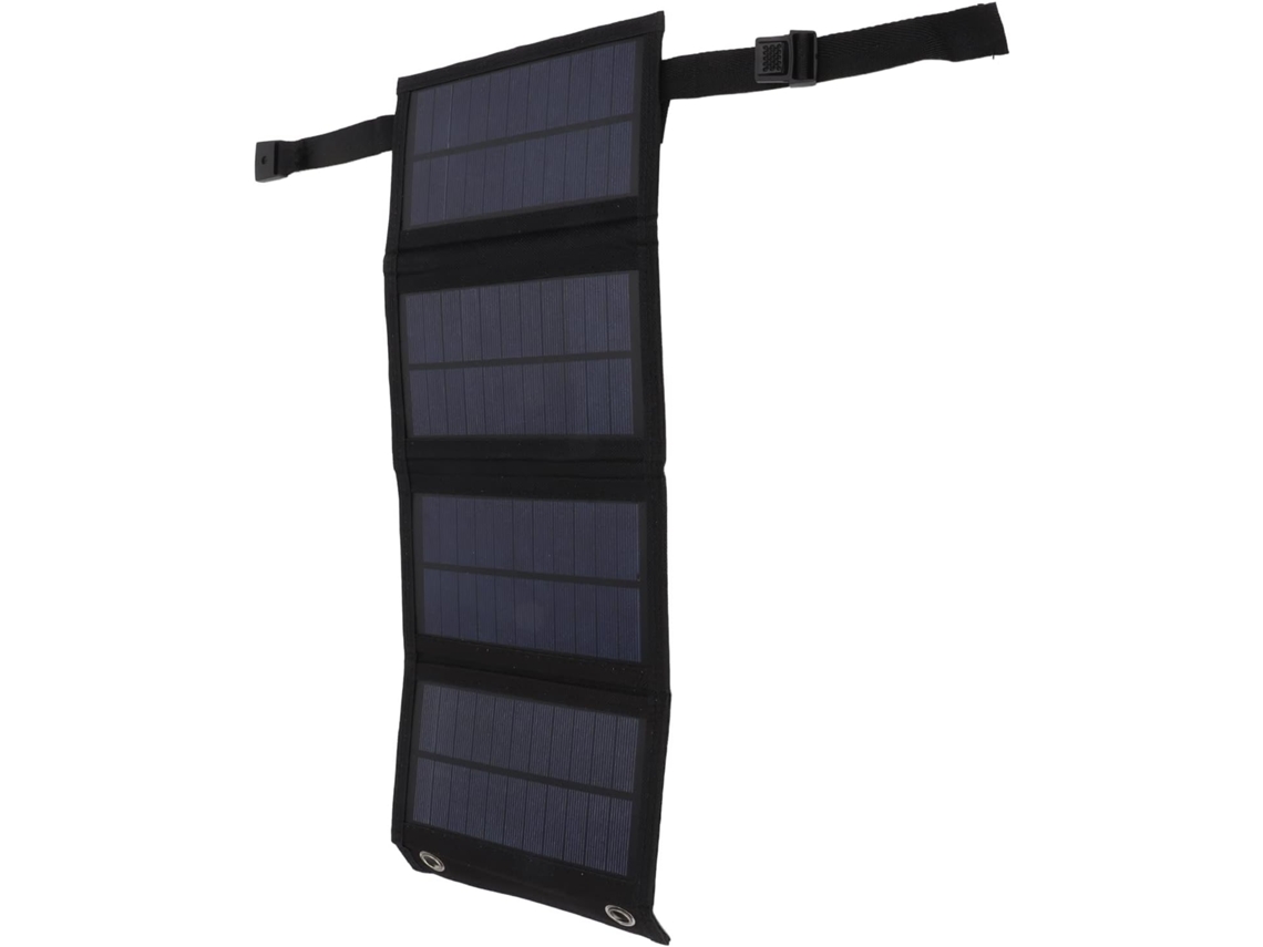 Carregador Solar Dobrável De 20 W, Fonte De Alimentação Portátil Para Camping E Uso Ao Ar Livre. Gokoco
