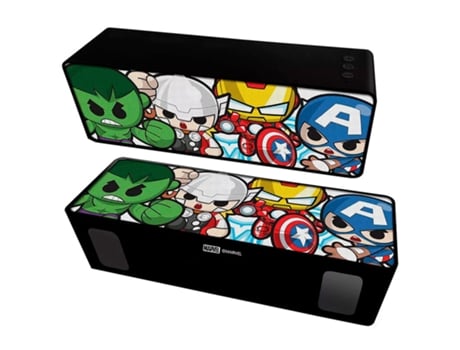 Coluna De Som Portátil Sem Fios Marvel Avengers Ert Group