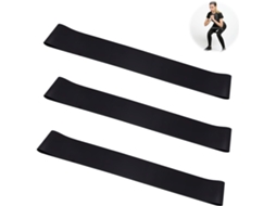 Conjunto De 3-faixas Elásticas Resistência, Circulares Pesadas Para Exercícios Físicos, Treinamento Força