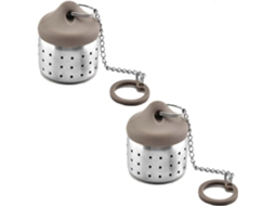 Conjunto De 2 Infusores De Chá Simples E Criativos Para Folhas A Granel
