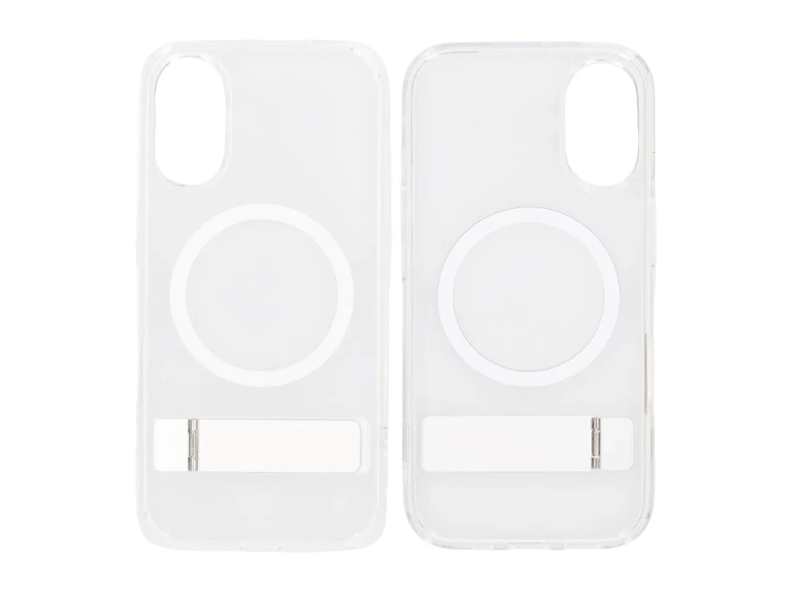 Capa Rvelon Para Celular Com Suporte Para Iphone 17 - Transparente