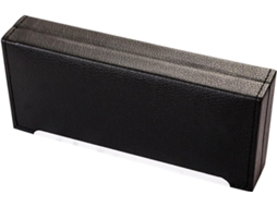 Caneta, para Escritório, Estojo para Caneta em Couro Pu Preto CHABERLU