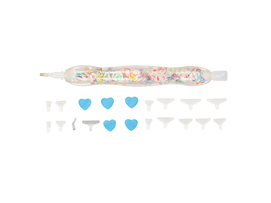 Kit Lapis Strass LAXISCREED Natal Boneco Neve