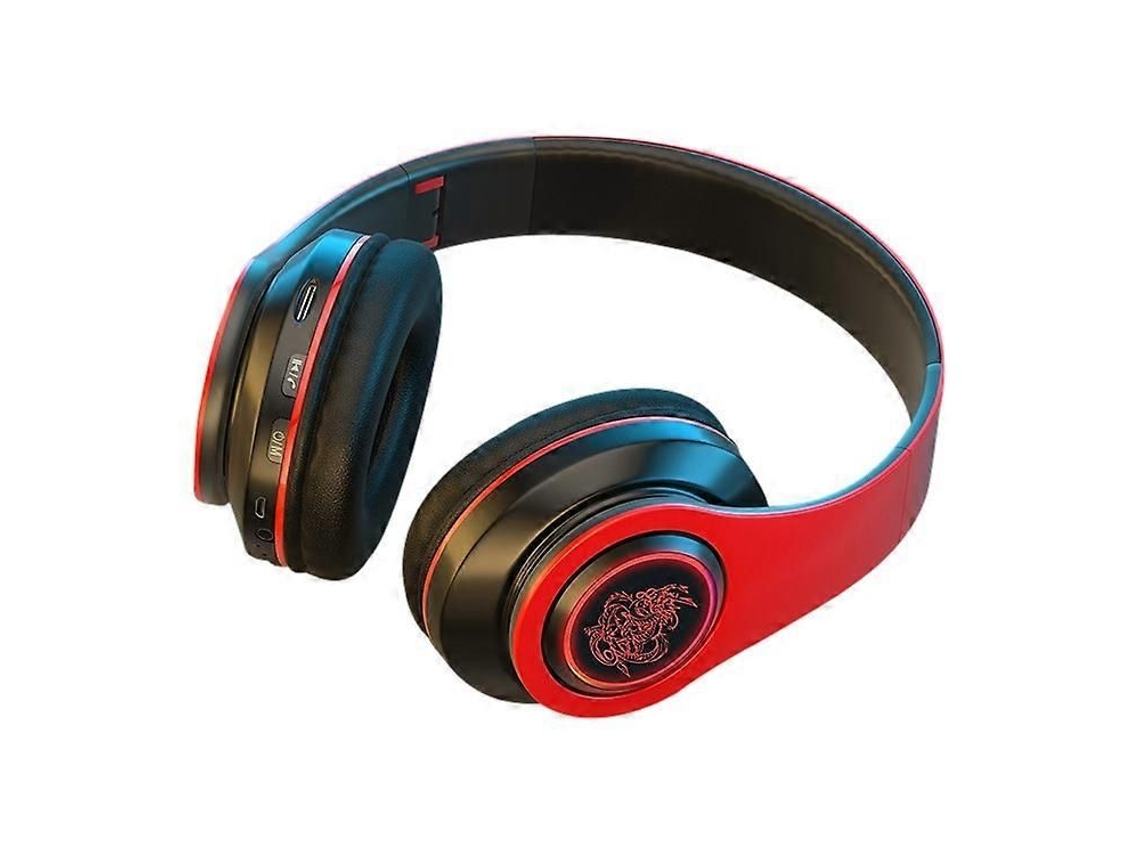 Fone Sem Fio Bluetooth B39 com Subwoofer Luz Pulsante Suporte Cartão Tf TAISHENGDA