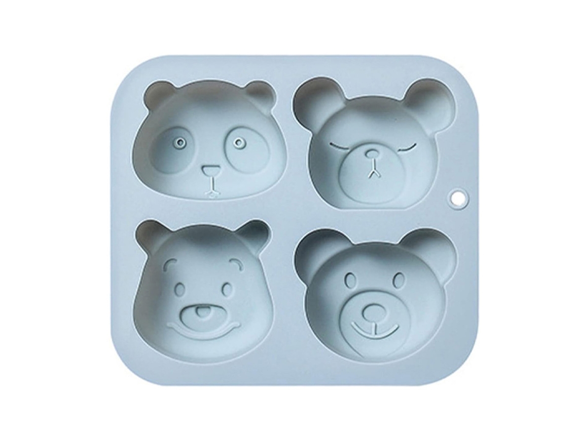 Cartoon Criativo Urso Molde Para Cozinhar, Molde De Silicone