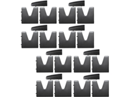 Conjunto De 4 Blocos Flexíveis De Plástico Para Armazenamento No Porta-malas Do Carro, Divisórias Multifuncionais Para Suv.