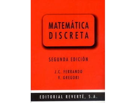 Livro Matemática Discreta de Valentín Gregori (Espanhol)
