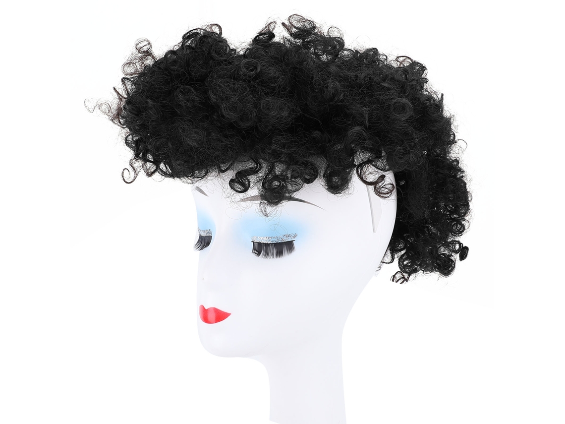 2026 peinados de Moño Rizado Negro Desordenado para Mujeres Y Niñas Con Mechones de Pelo Sintético de Alta Calidad