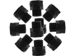Conjunto De 10 Conectores Tanque Água Com Rosca Npt Para Ght,